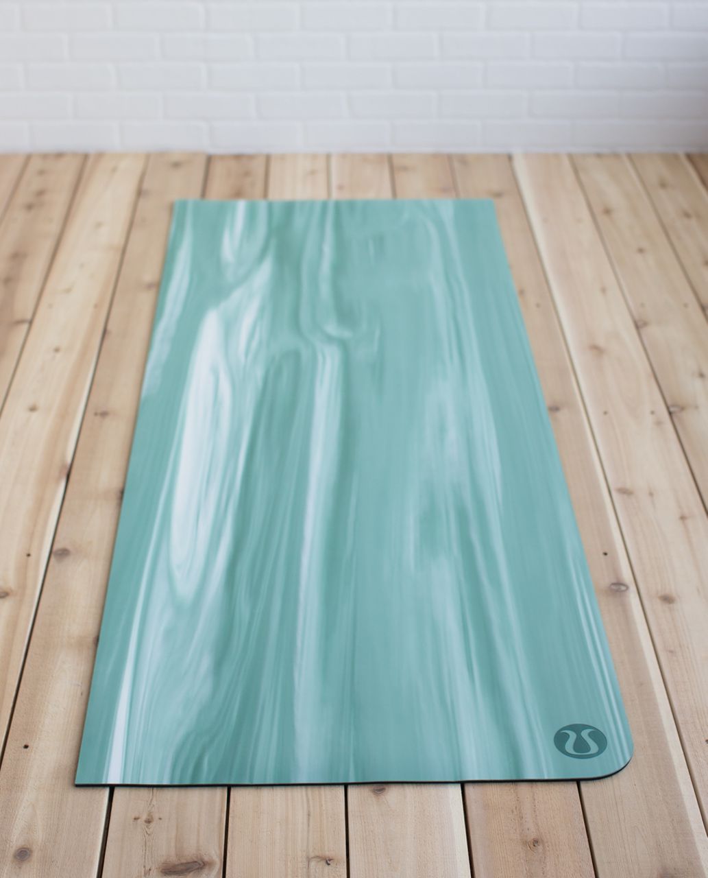 Lululemon The Mat - Vintage Green / White / Deep Coal