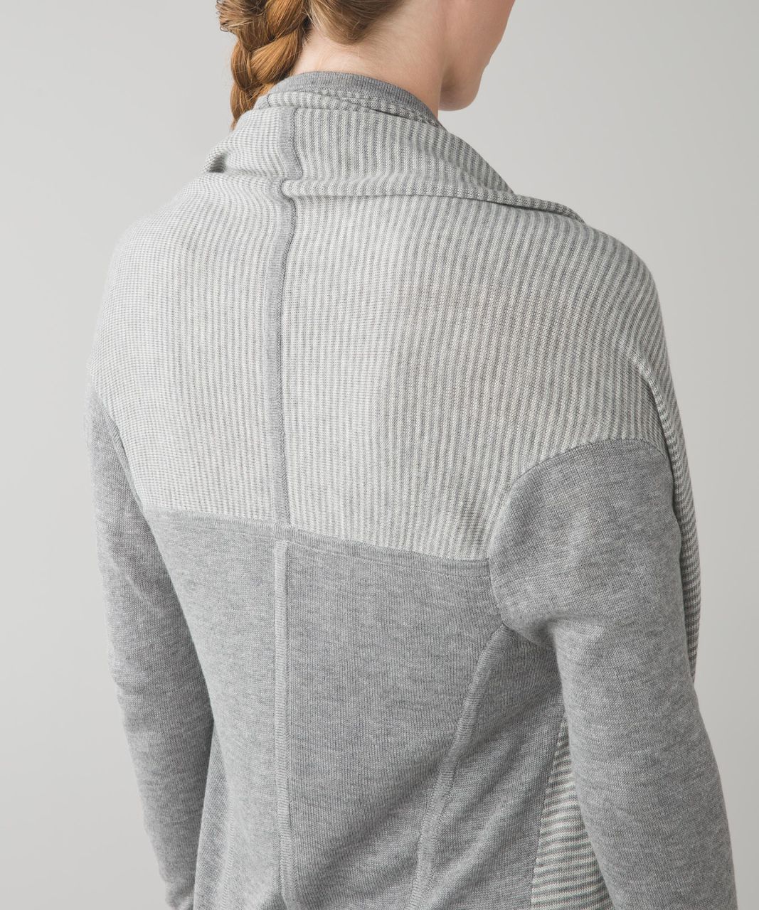 Lululemon Iconic Wrap - Heathered Medium Grey / Heathered Light Grey