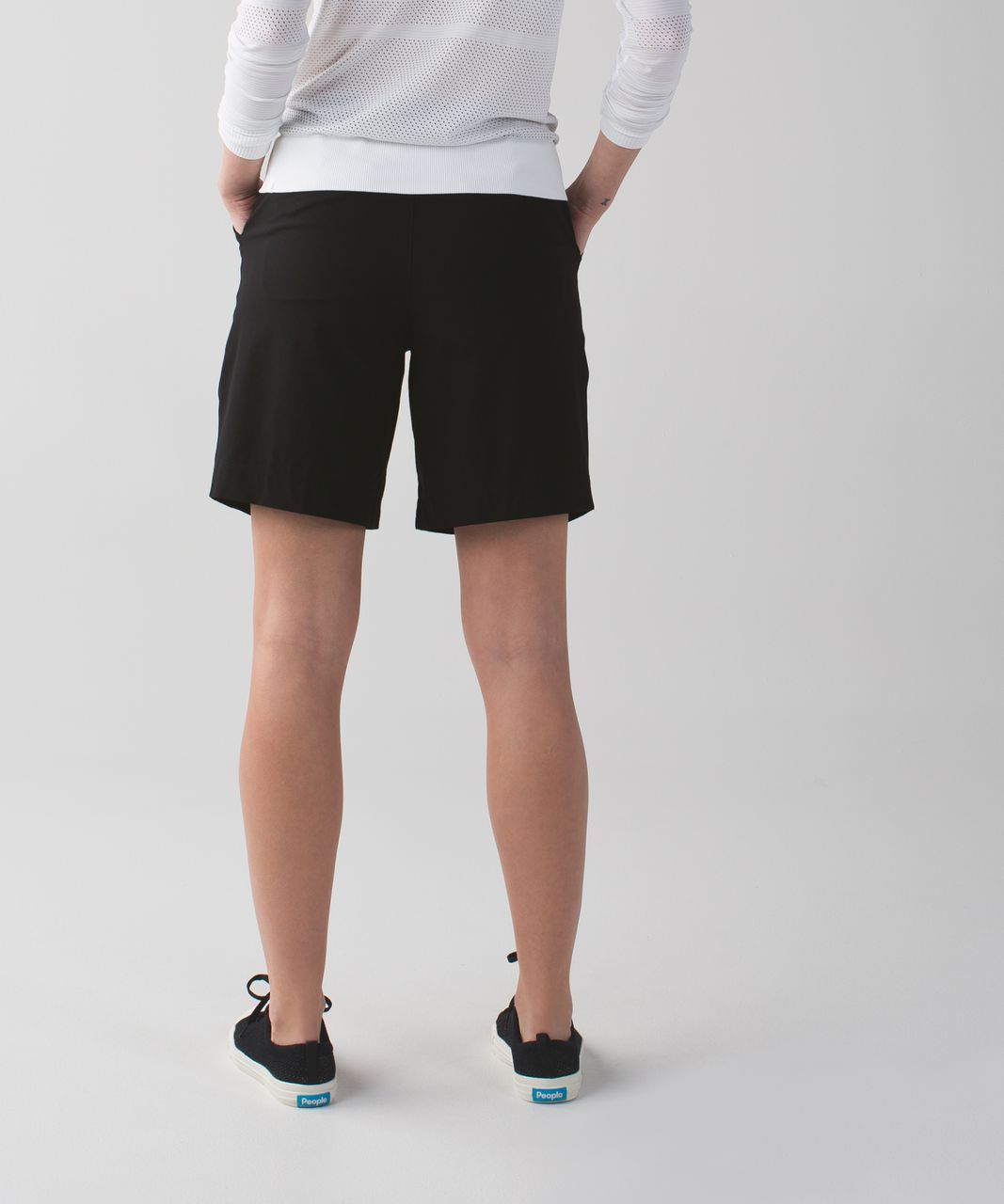 long lululemon shorts