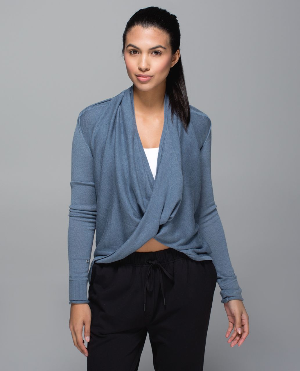 Lululemon Iconic Wrap - Heathered Blue Denim