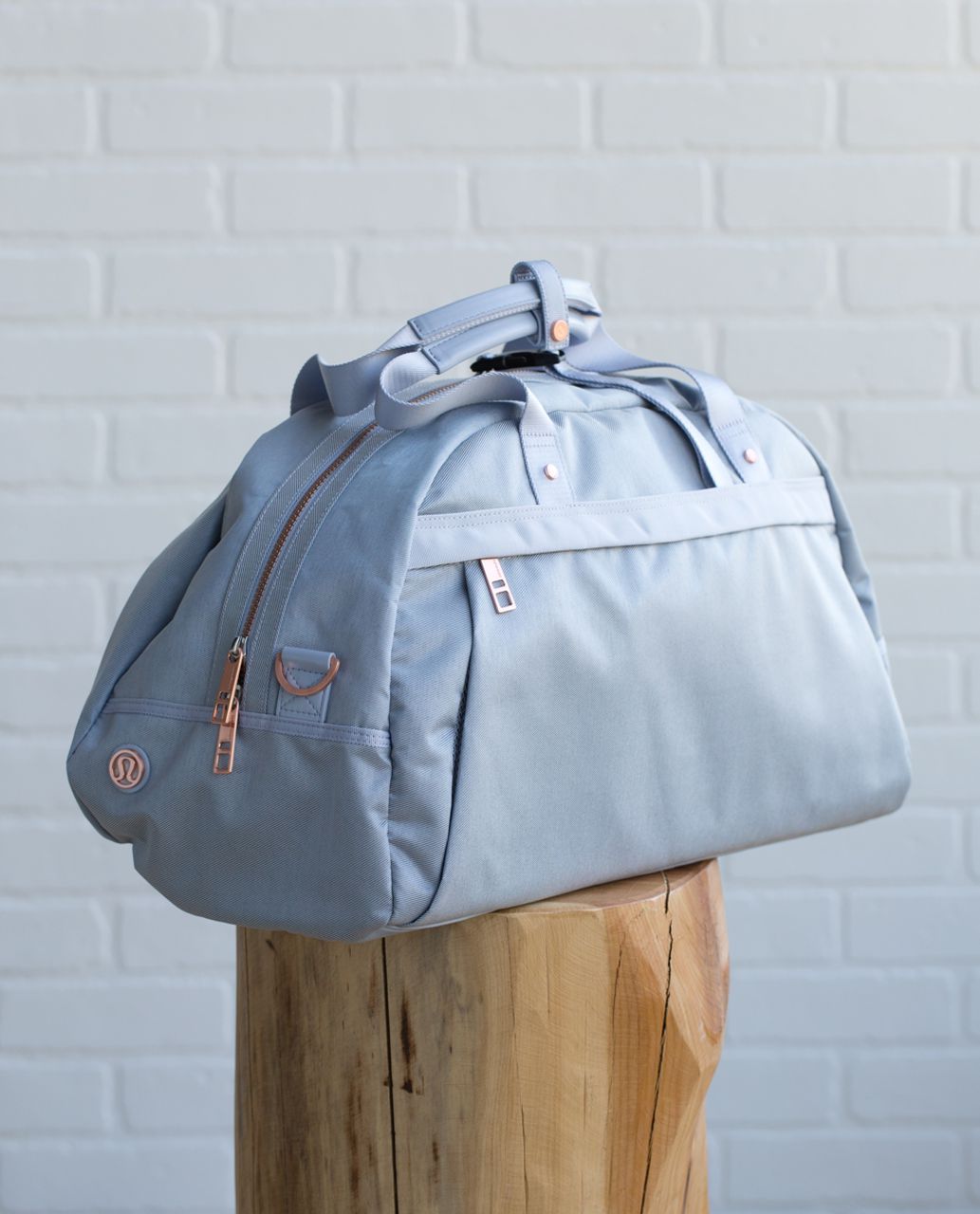 Lululemon All You Need Duffel - Silver Fox / White / Silver Fox