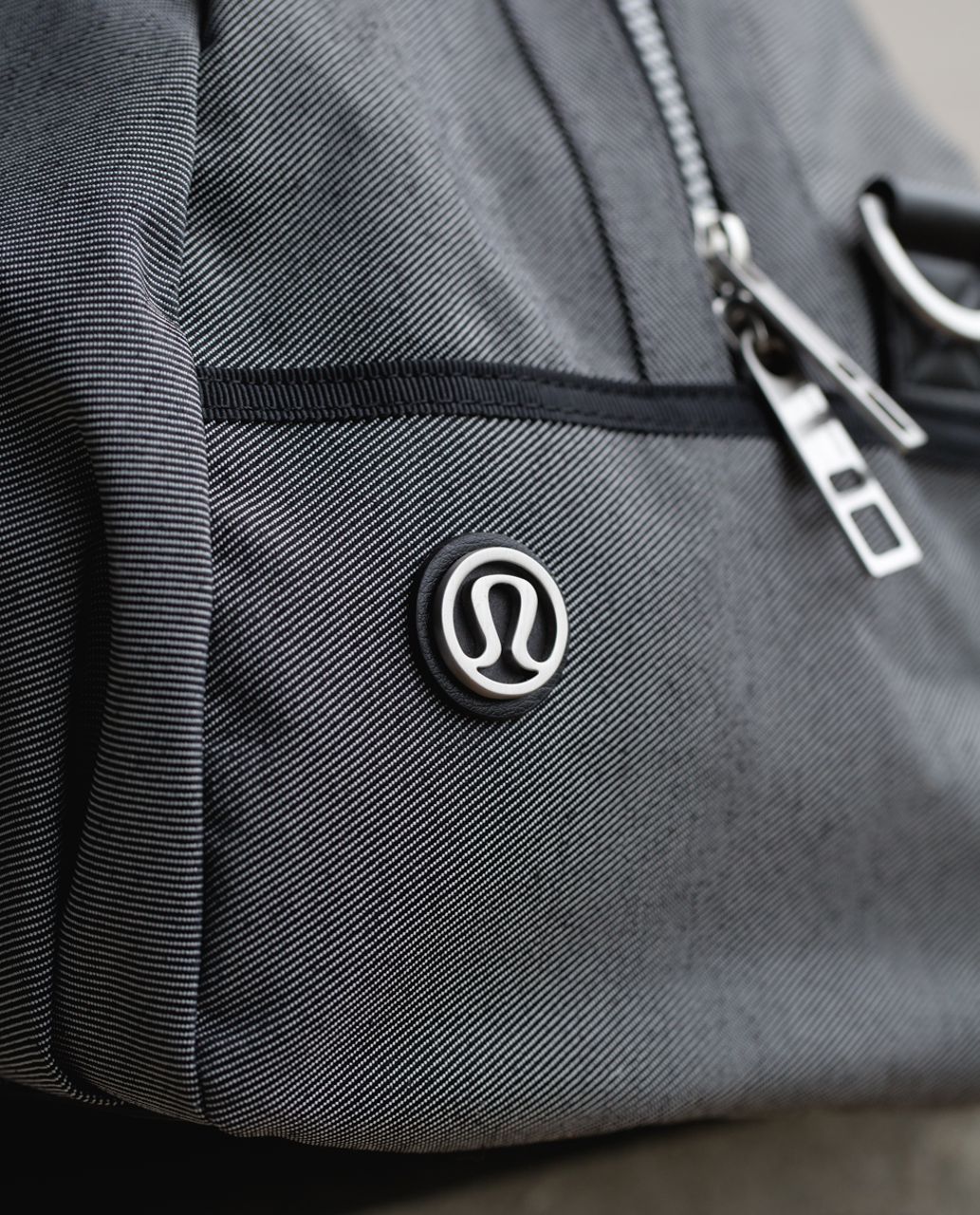 Lululemon All You Need Duffel - Black / White / Black