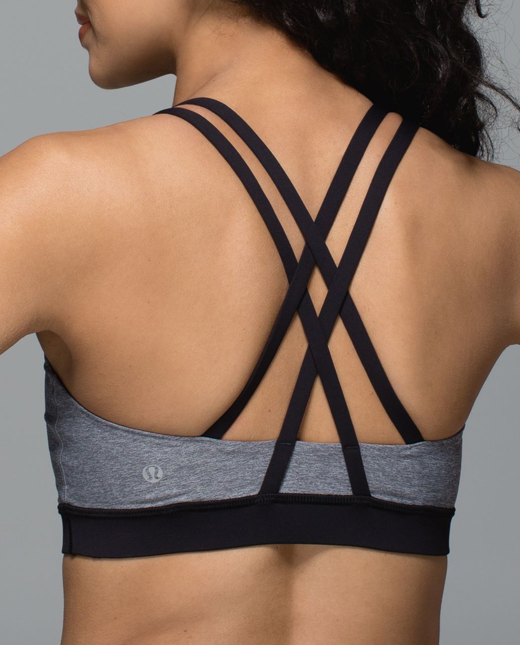 Lululemon Energy Bra - Heathered Slate - lulu fanatics