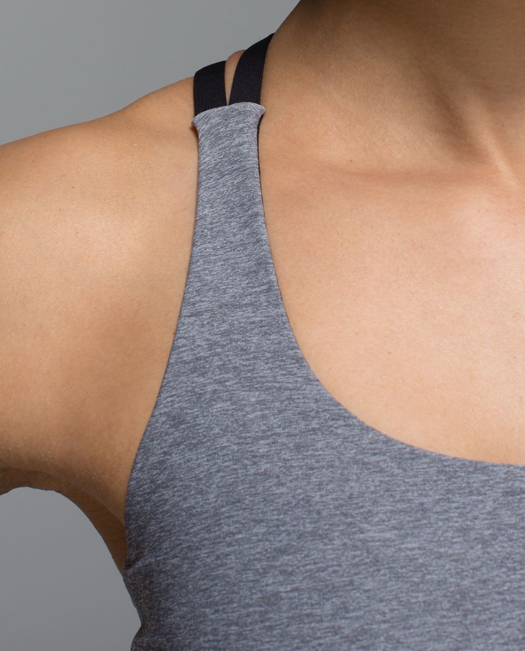 Lululemon Energy Bra - Heathered Slate / Black