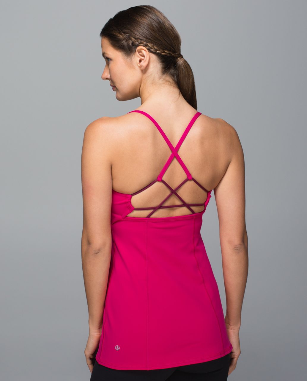 Lululemon Dancing Warrior Tank - Jewelled Magenta / Dashing Purple