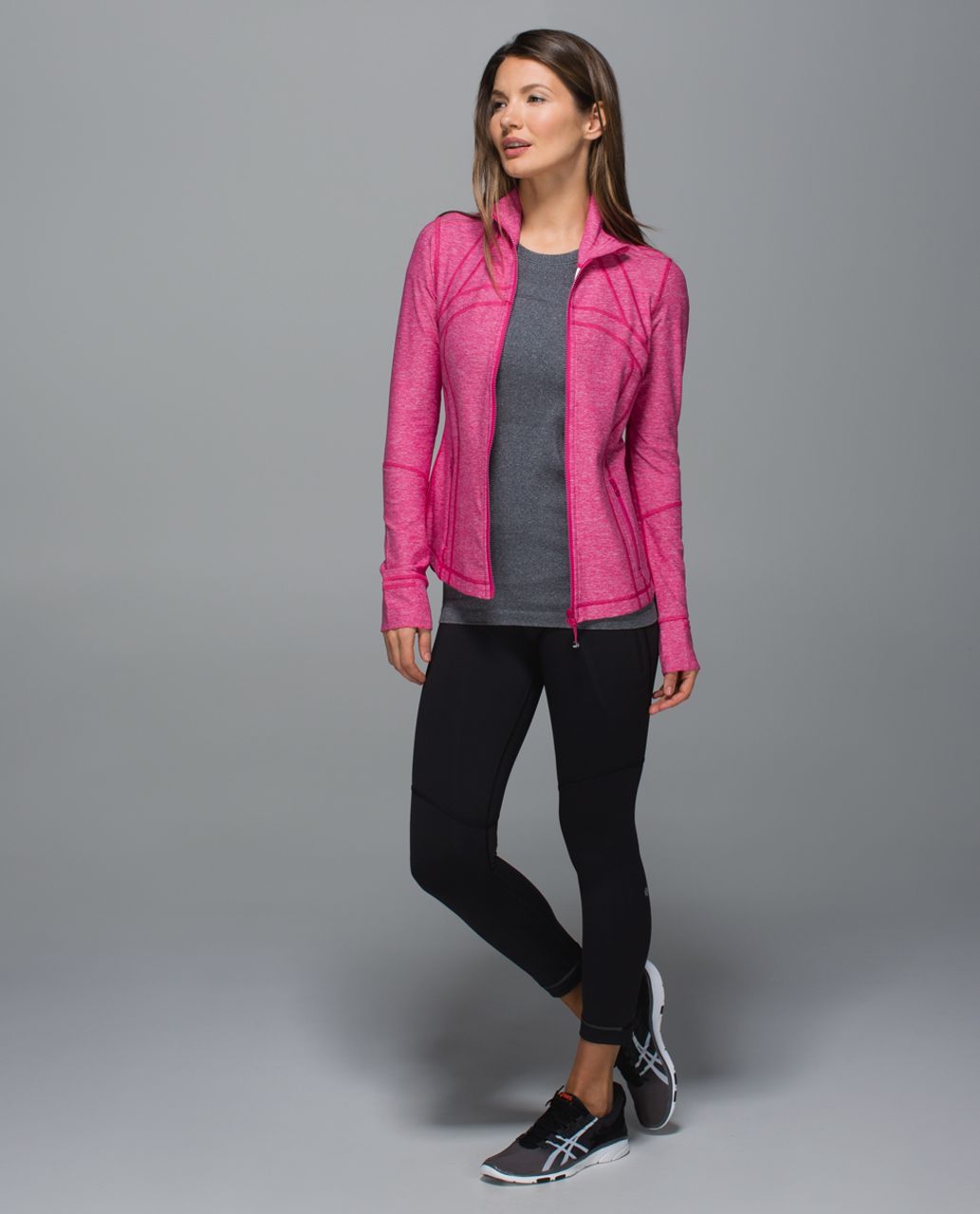 Lululemon Define Jacket - Heathered Jewelled Magenta