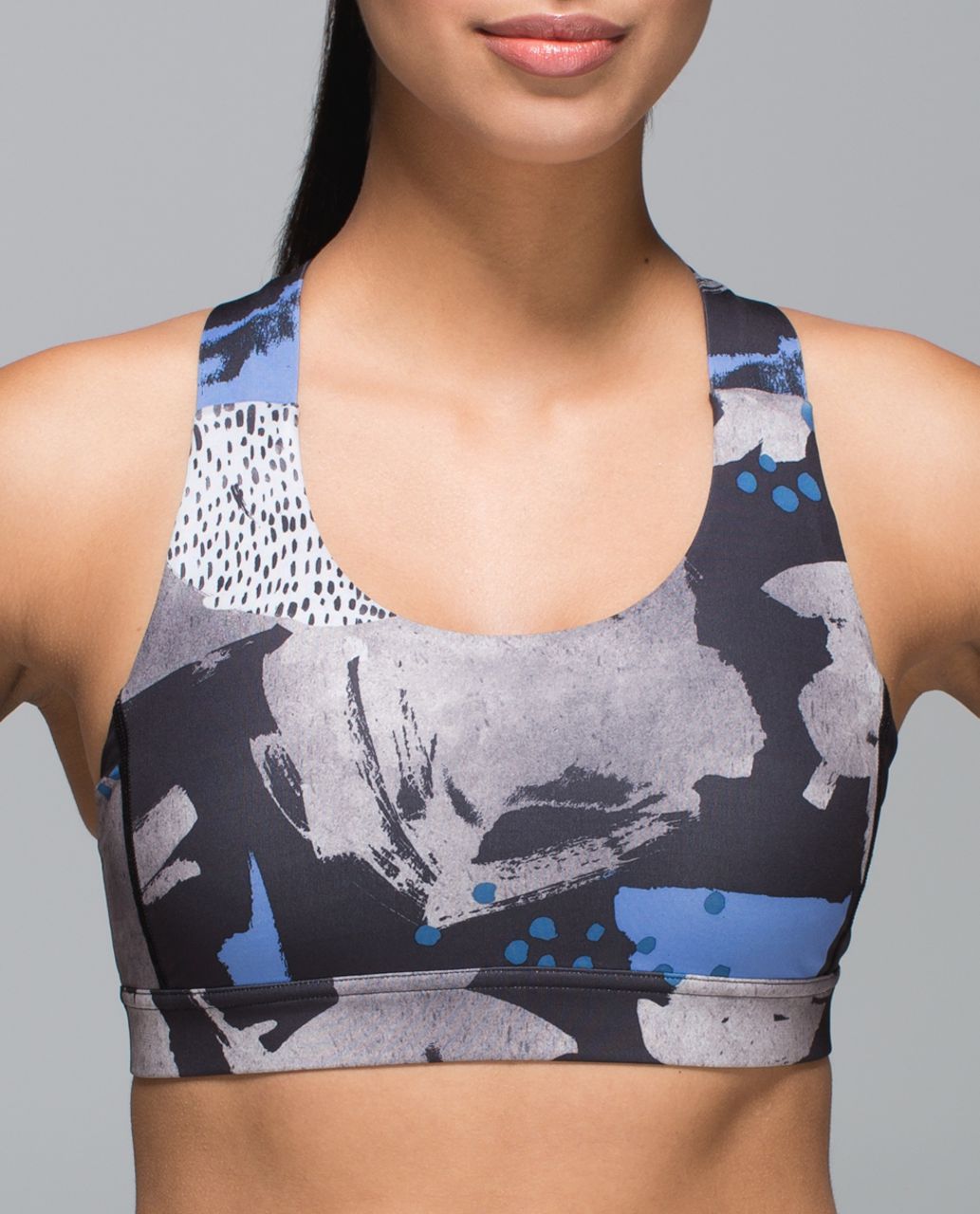 Lululemon All Sport Bra *Adjustable - Art Pop Black Multi