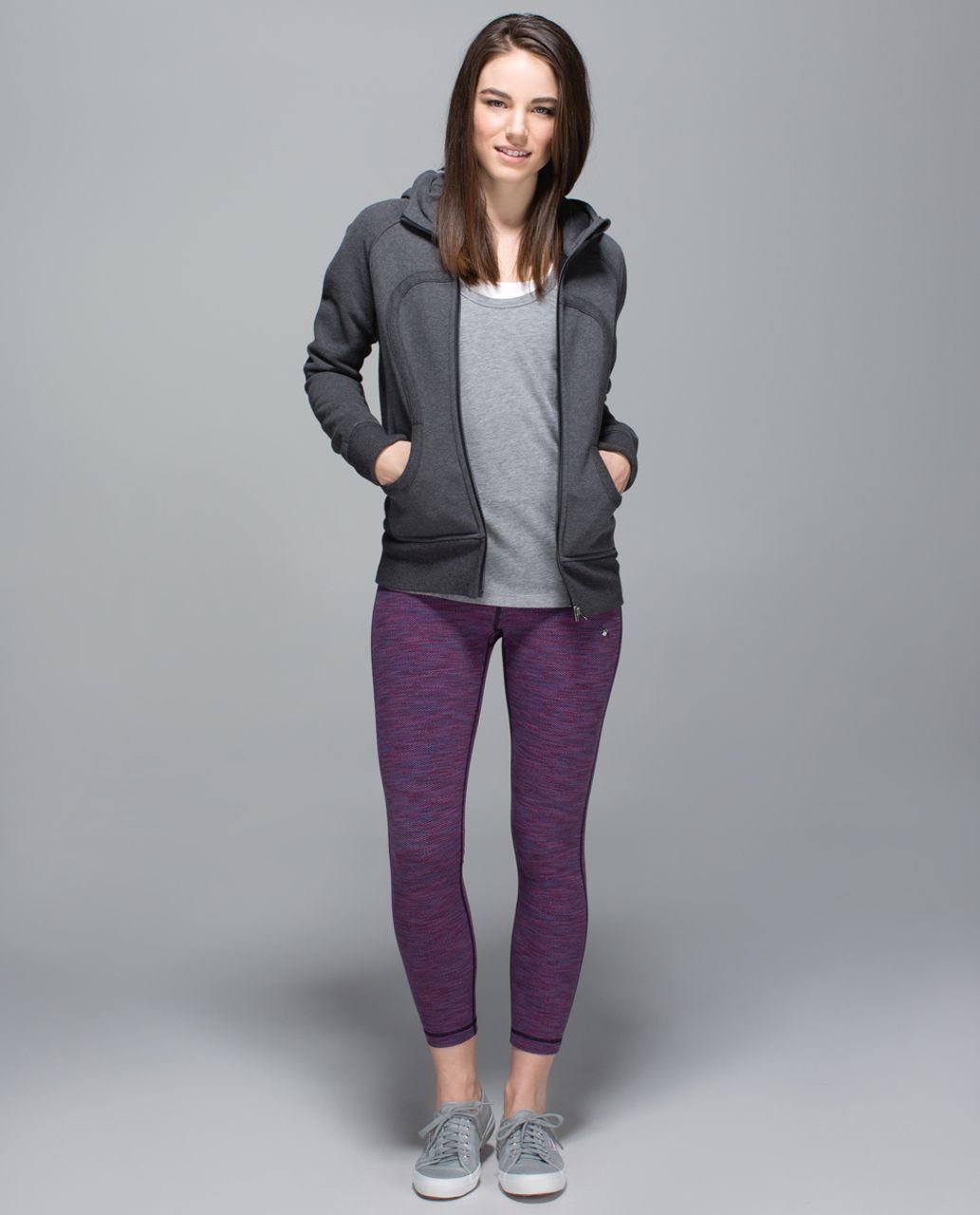 lululemon athletica, Pants & Jumpsuits, Lululemon High Times Diamond  Jacquard Space Dye Blue Jeweled Purple Leggings