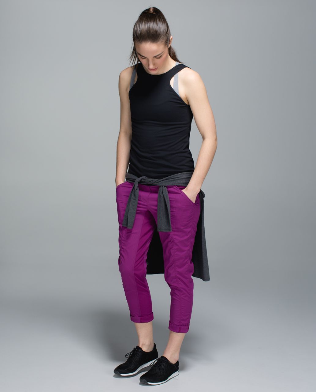 Lululemon Street To Studio Pant Unlined Soot Light Size 4 - $75 - From Zoes