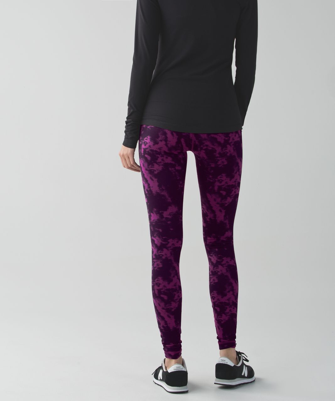 Lululemon 6 Leggings Wunder Under Breezie Regal Plum Tie Dye High