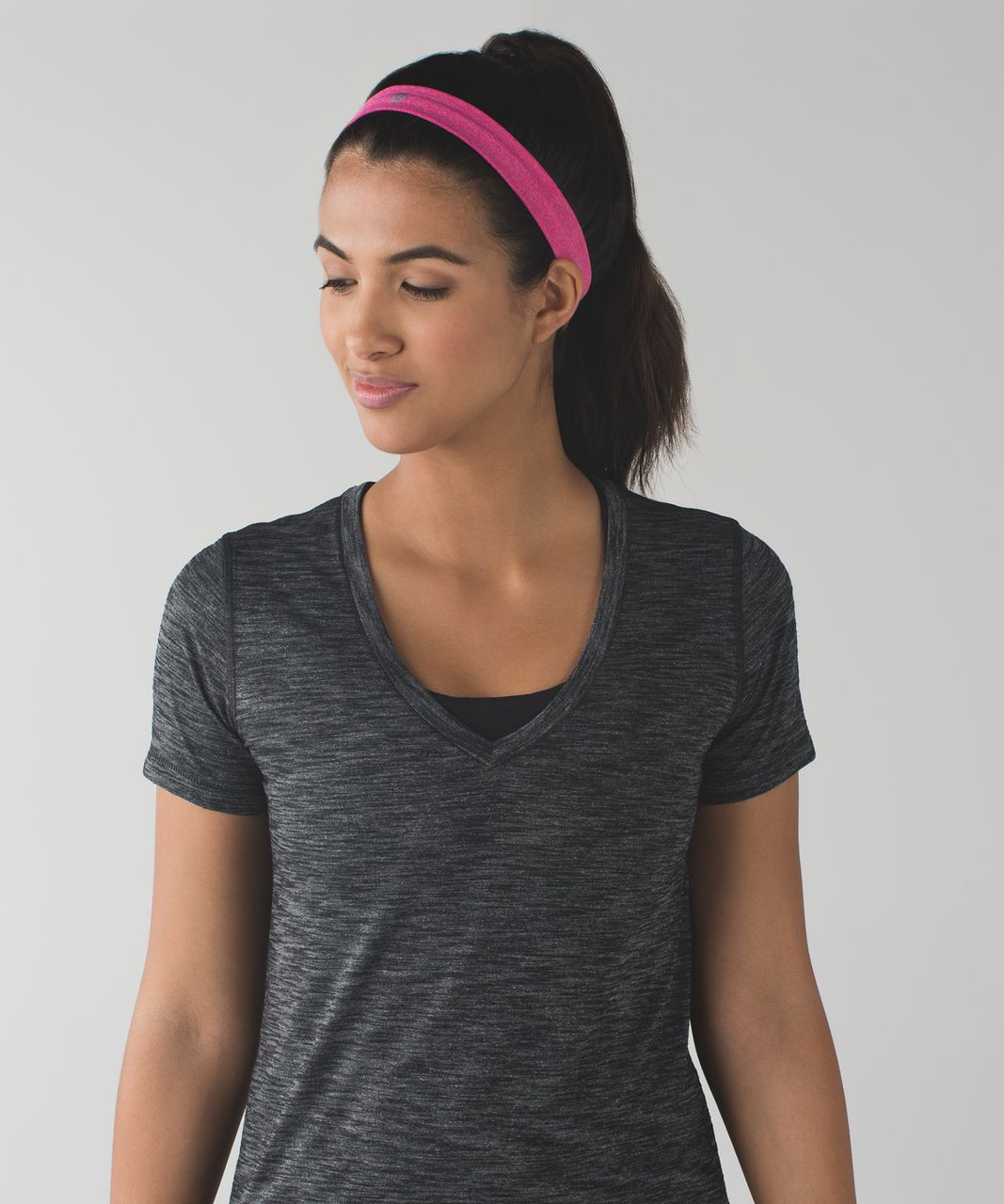 Lululemon Cardio Cross Trainer Headband - Heathered Jewelled Magenta