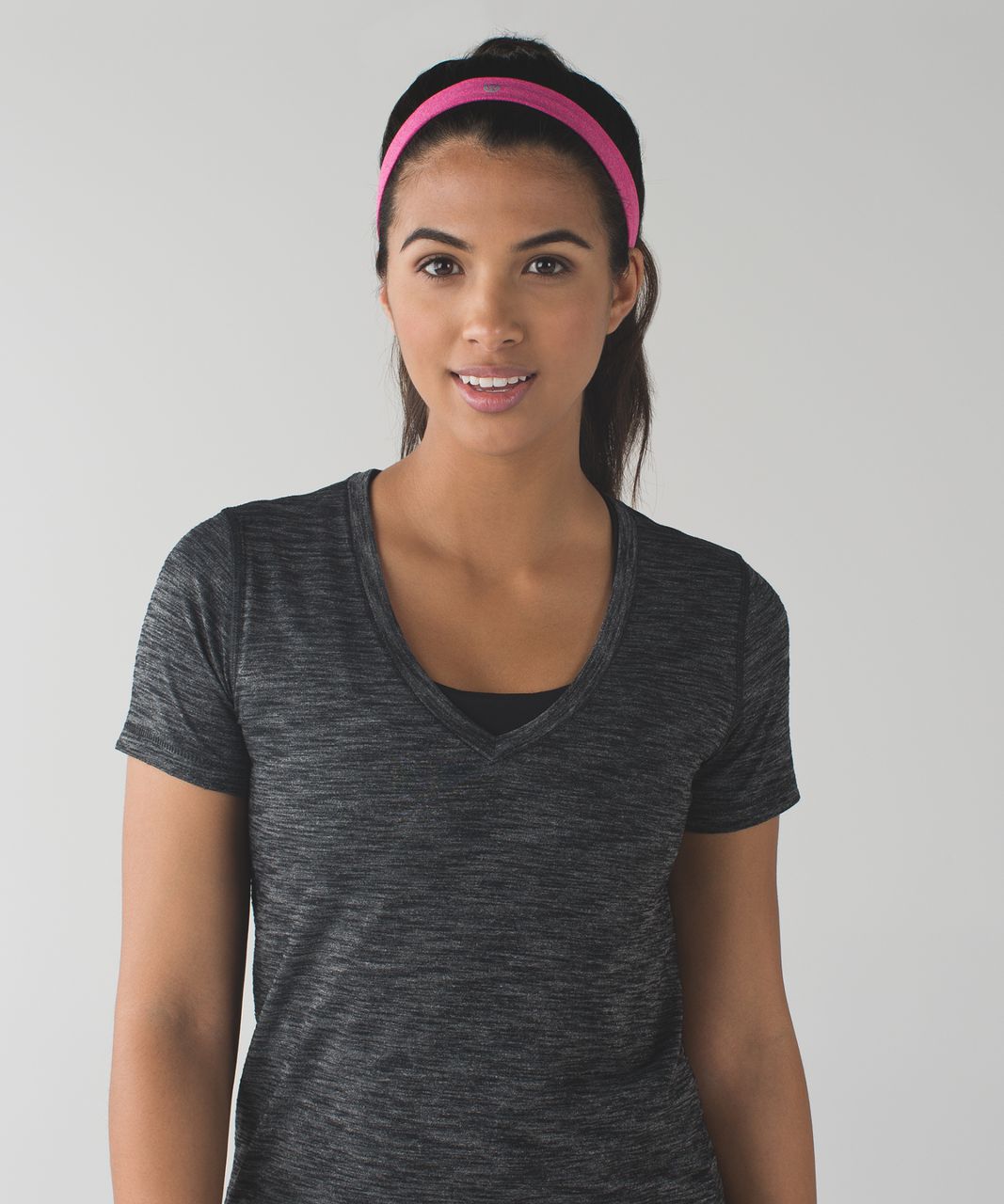 Lululemon Cardio Cross Trainer Headband - Heathered Jewelled Magenta