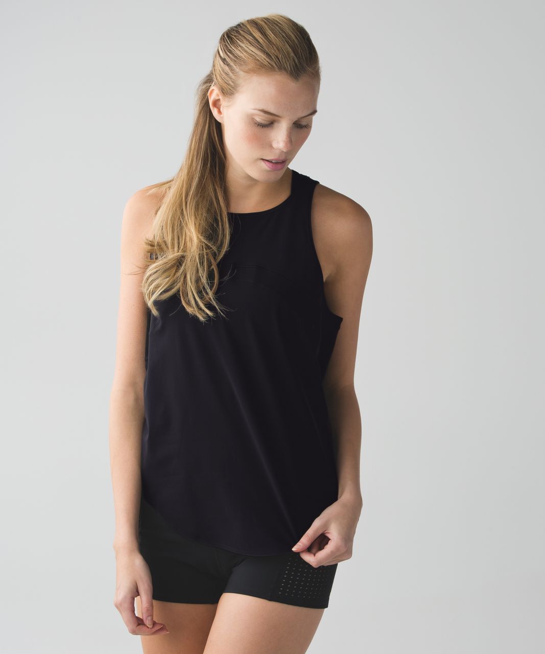 Lululemon Water:  Sun Runner Tank - Black