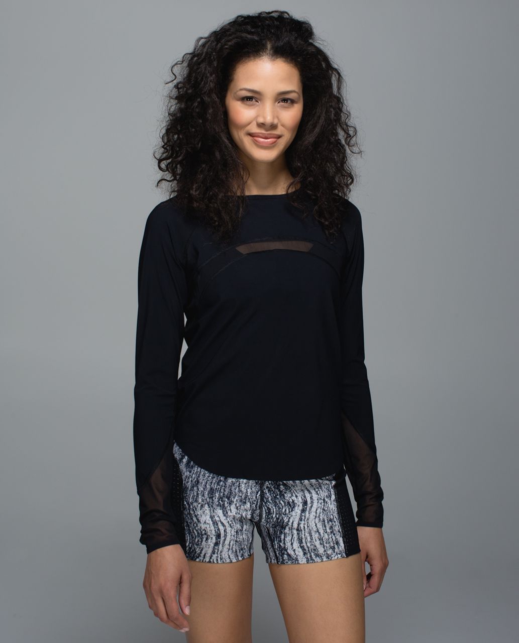 Lululemon Water: Sun Runner Long Sleeve - Black - lulu fanatics