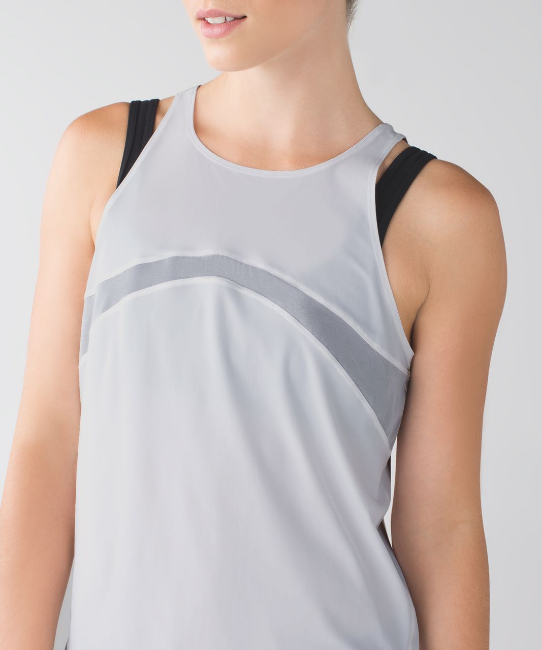 Lululemon Water:  Sun Runner Tank - White