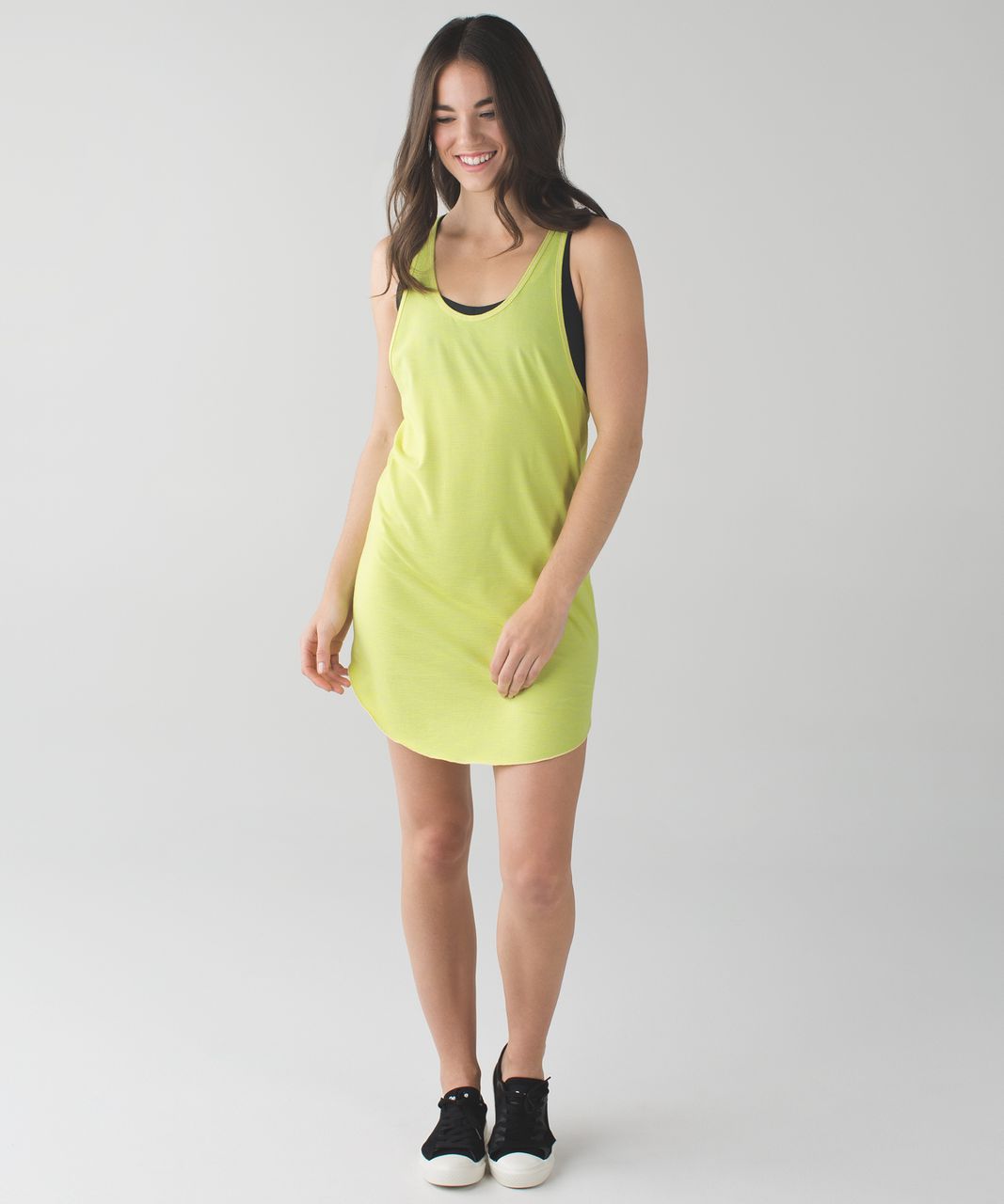 Lululemon Water:  Salty Swim Dress - Heathered Clarity Yellow