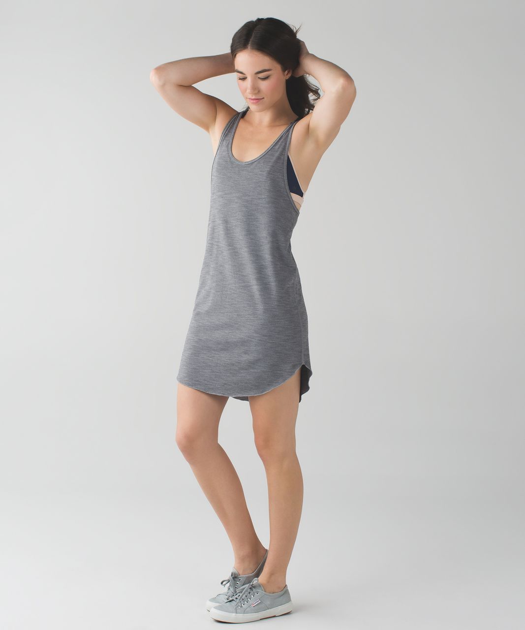 Lululemon Water:  Salty Swim Dress - Heathered Slate