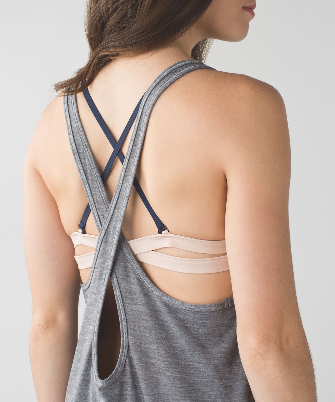 Lululemon Water:  Salty Swim Dress - Heathered Slate