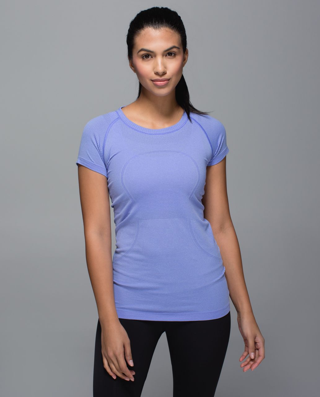 Lululemon Swiftly Tech Short Sleeve Crew - Heathered Lullaby