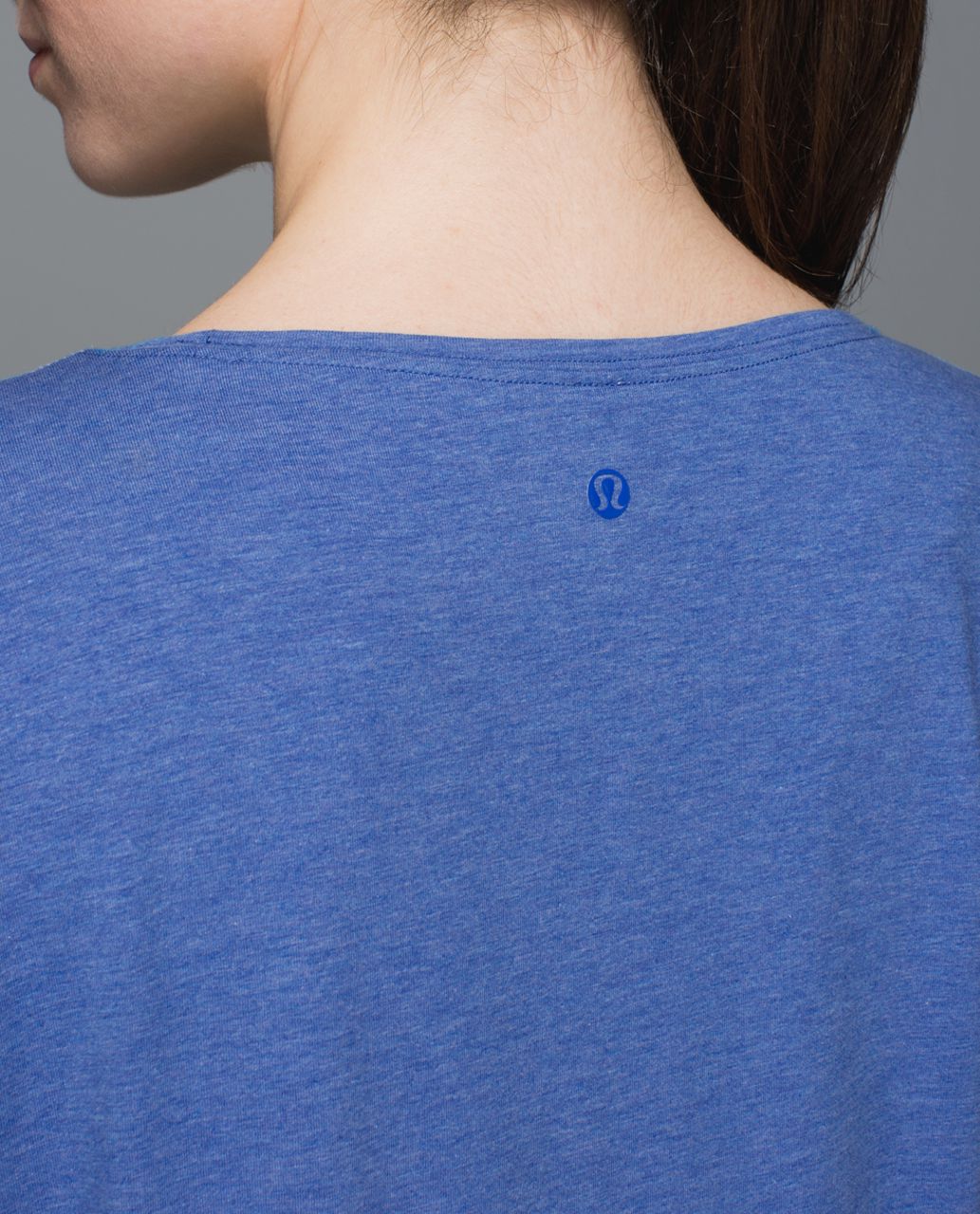 Lululemon Weekend Long Sleeve - Heathered Pipe Dream Blue - lulu fanatics