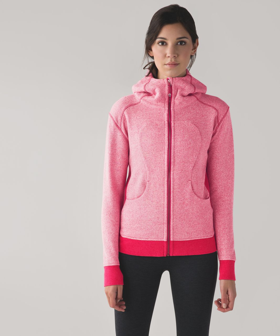 Lululemon On The Daily Hoodie Heathered Grapefruit Peach Orange Full Zip (6)  : : Clothing, Shoes & Accessories