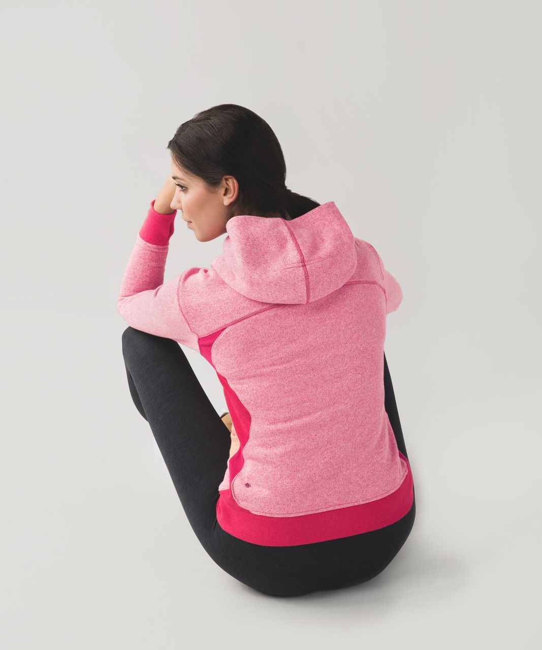 Lululemon On The Daily Hoodie - Heathered Jewelled Magenta