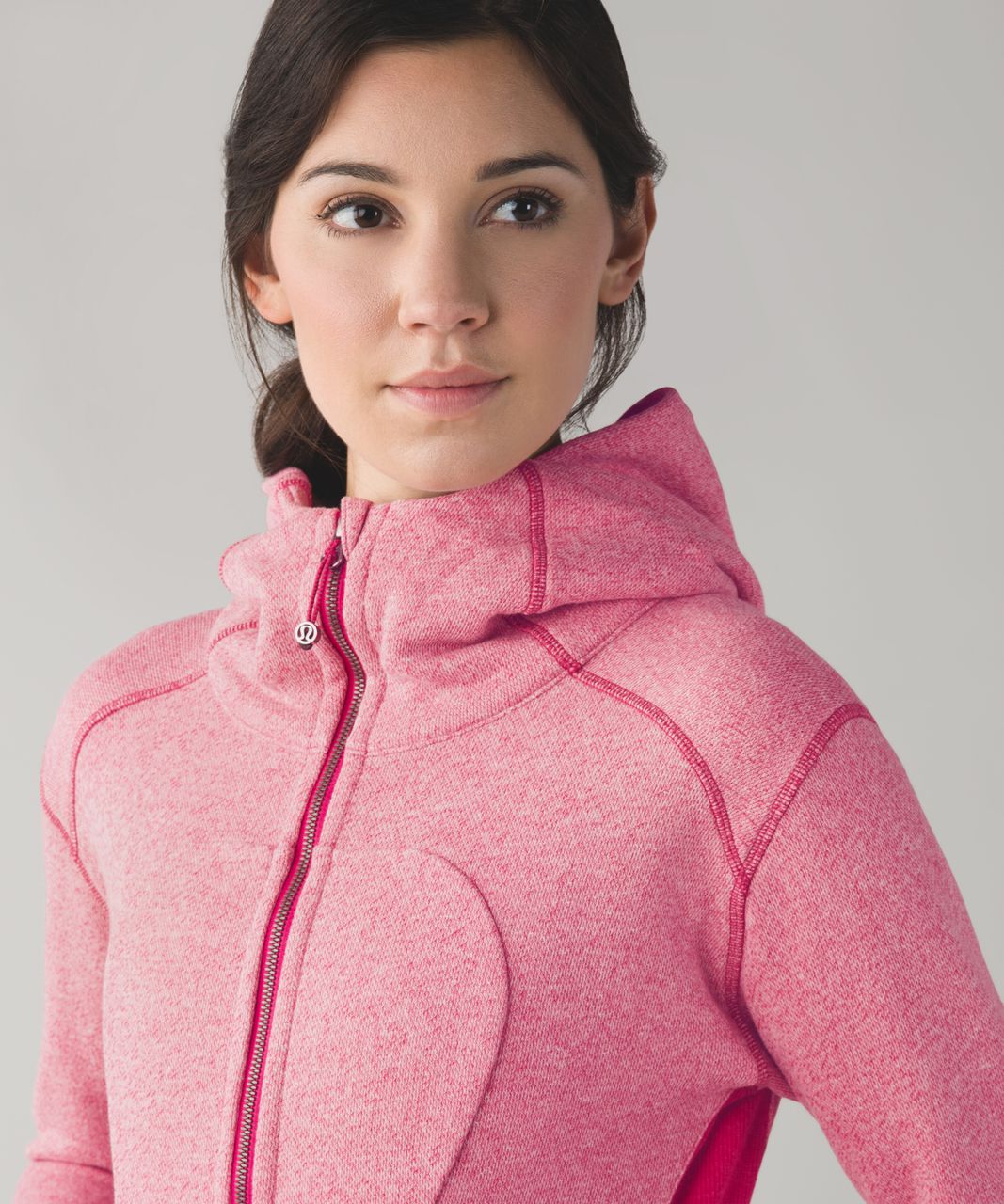 Lululemon On The Daily Hoodie - Heathered Jewelled Magenta