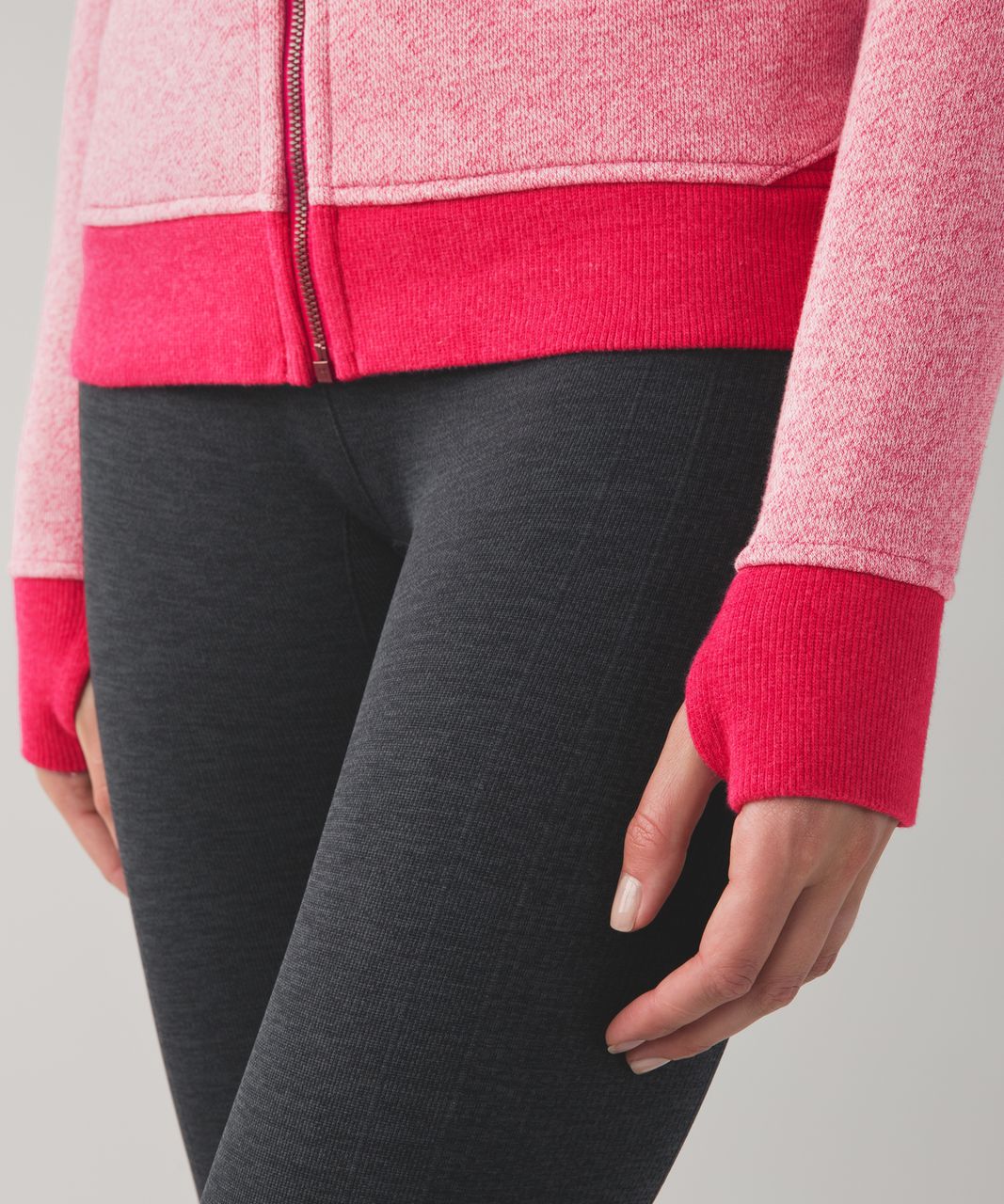 Lululemon On The Daily Hoodie - Heathered Jewelled Magenta