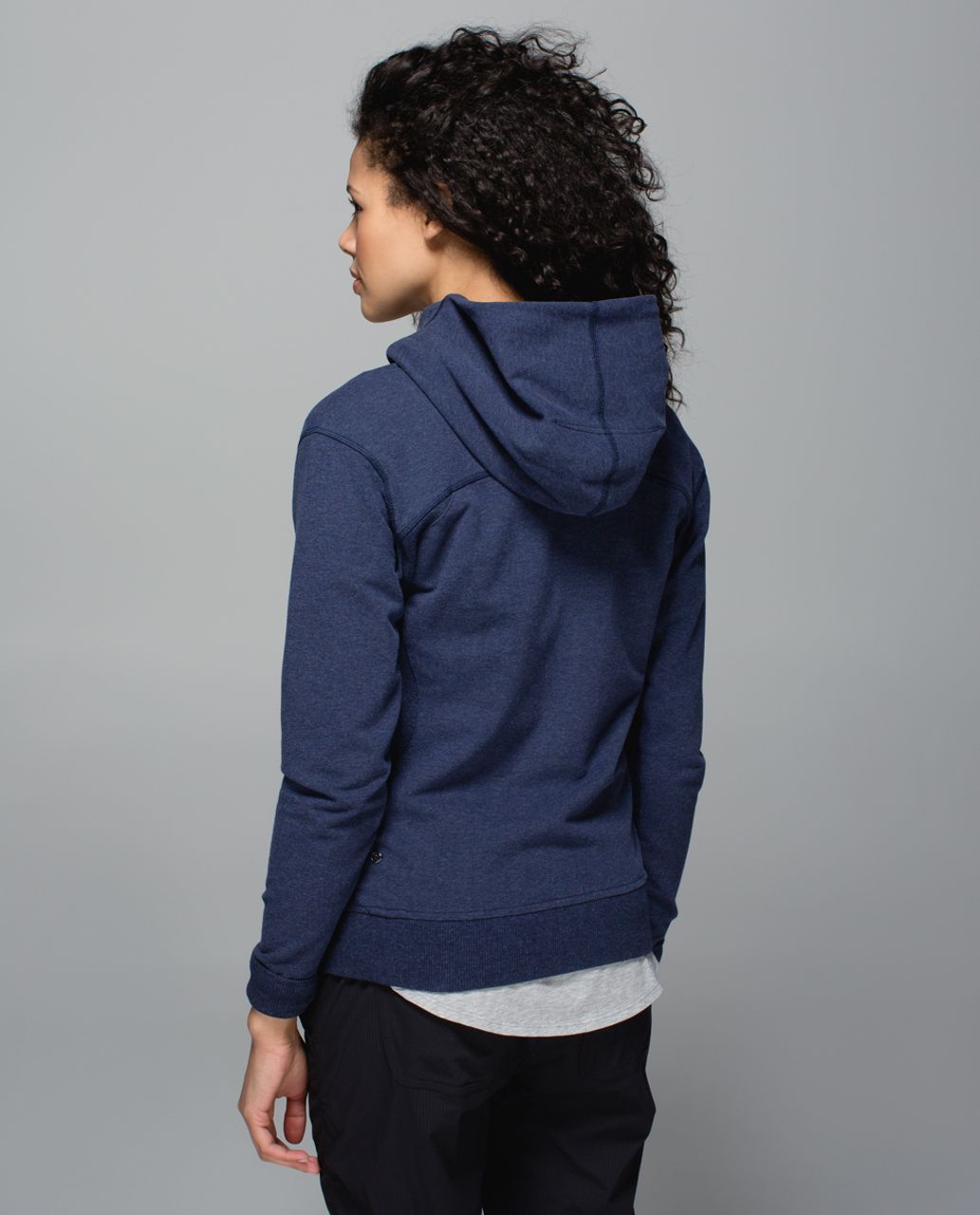 Lululemon On The Daily Hoodie - Heathered Deep Navy