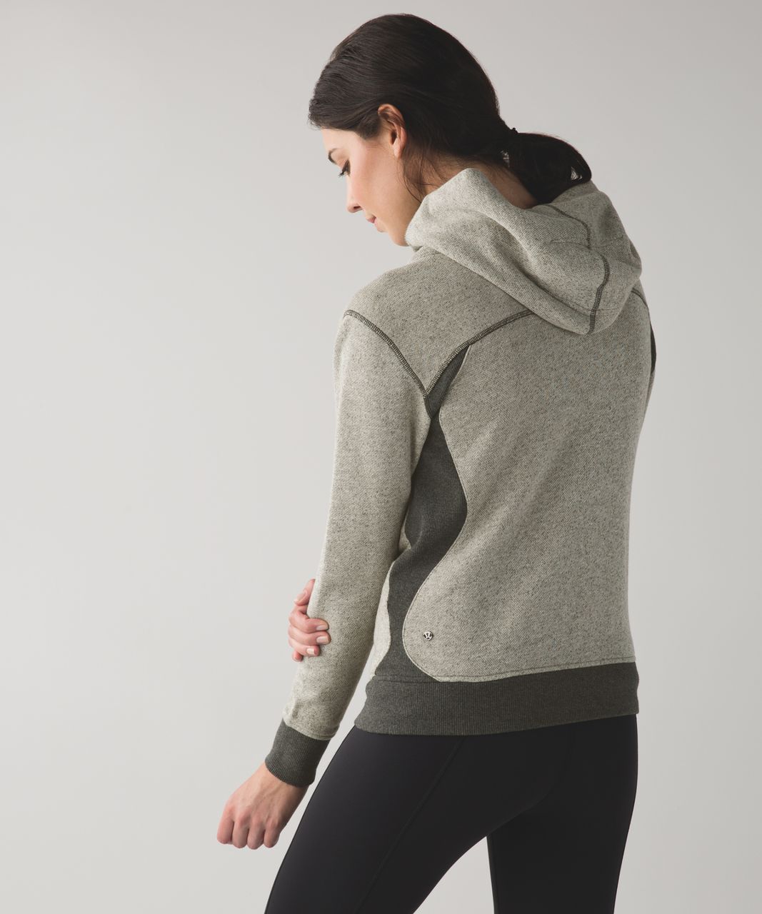 Lululemon On The Daily Hoodie - Heathered Black / Heathered Dark Grey