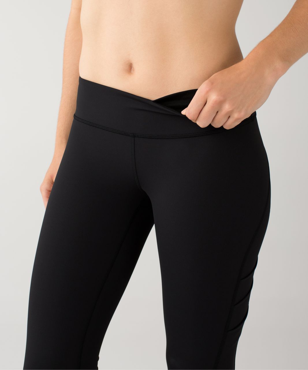 Lululemon All You Need Crop - Black - lulu fanatics