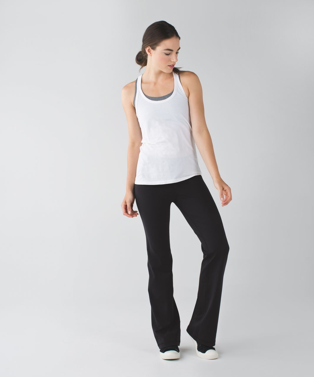 Lululemon Groove Pant II *Full-On Luon (Roll Down - Regular) - Black