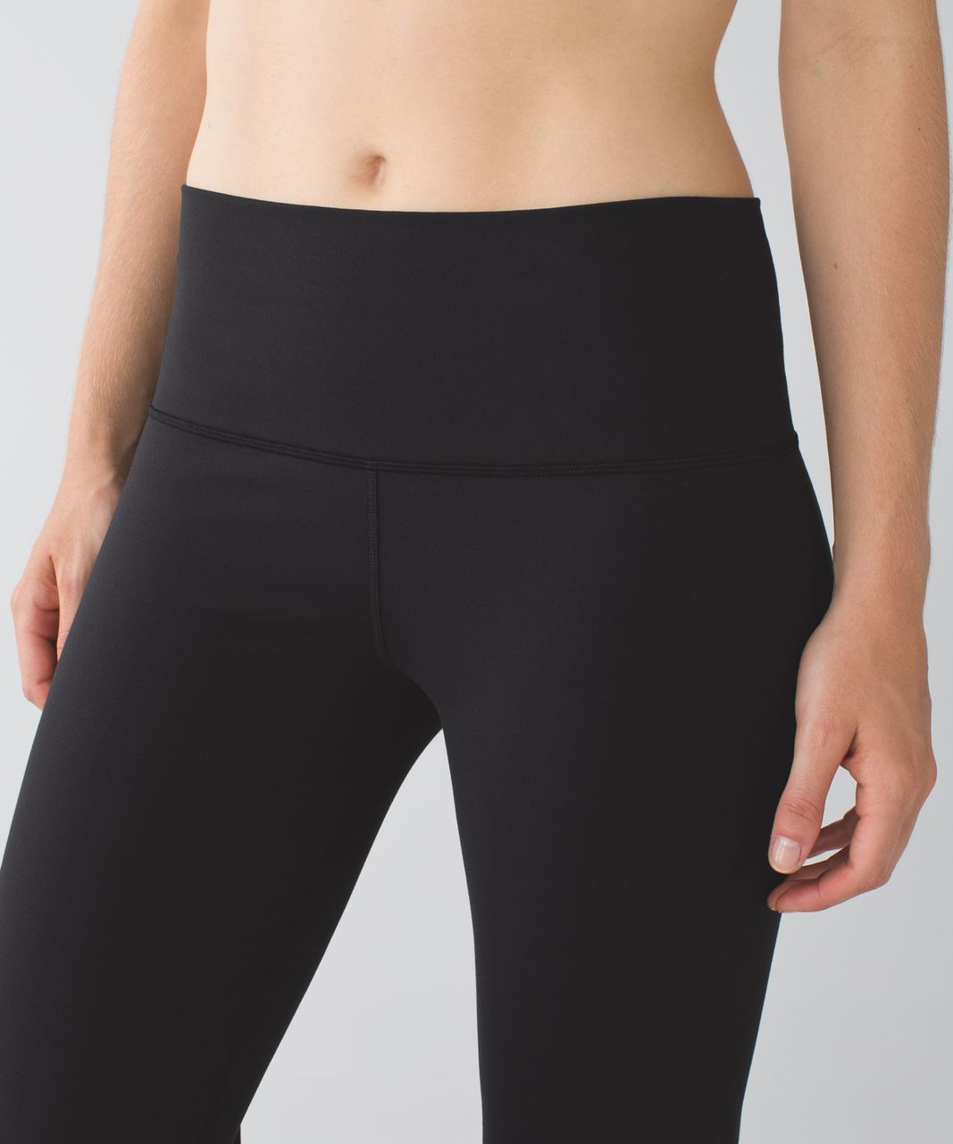 Lululemon Groove Pant II *Full-On Luon (Roll Down - Regular) - Black