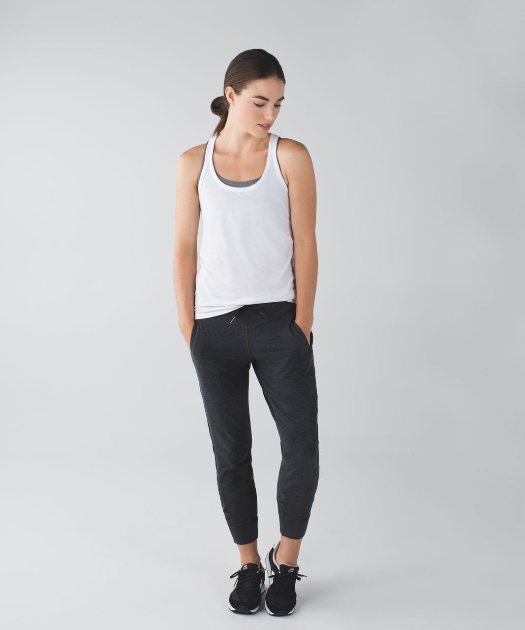 Lululemon All You Need Pant - Heathered Black /  Black