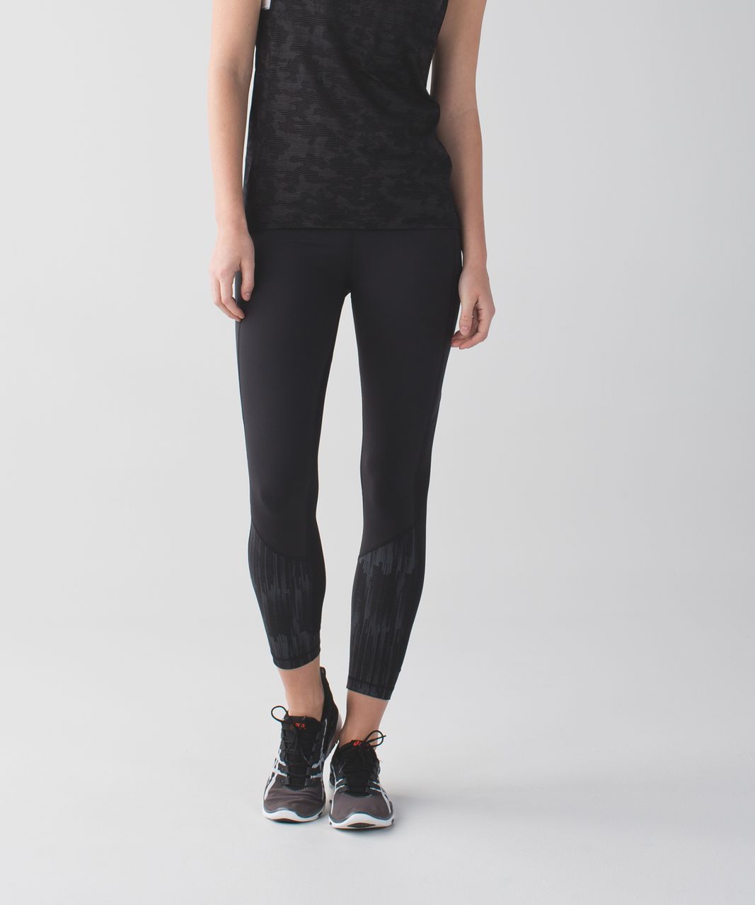 Lululemon All You Need Tight - Black / Scratch Match Black Multi