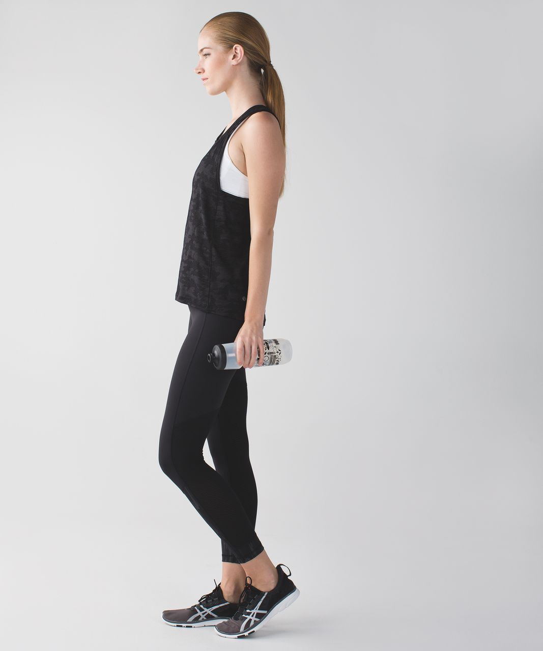 Lululemon All You Need Tight - Black / Scratch Match Black Multi