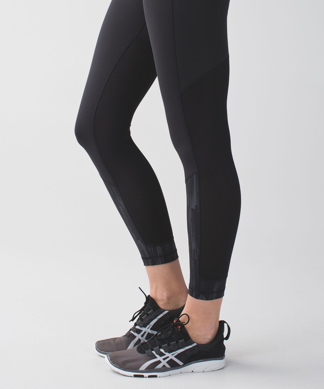 Lululemon All You Need Tight - Black / Scratch Match Black Multi