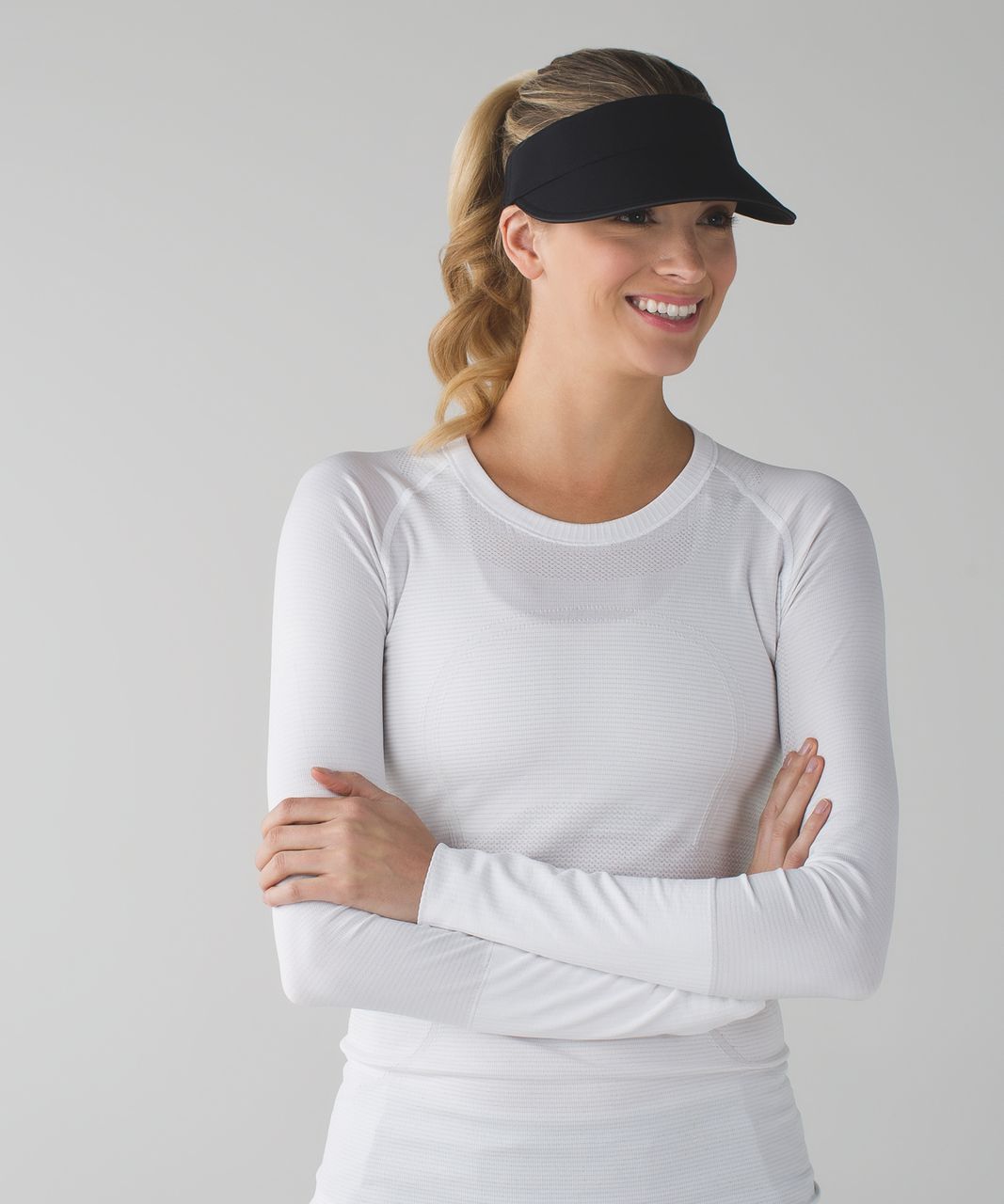 Lululemon Fast Paced Run Visor - Black (Second Release)