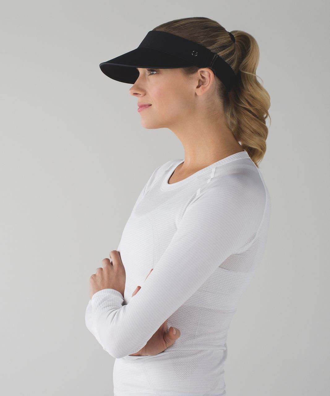 Lululemon Fast Paced Run Visor - Black (Second Release)