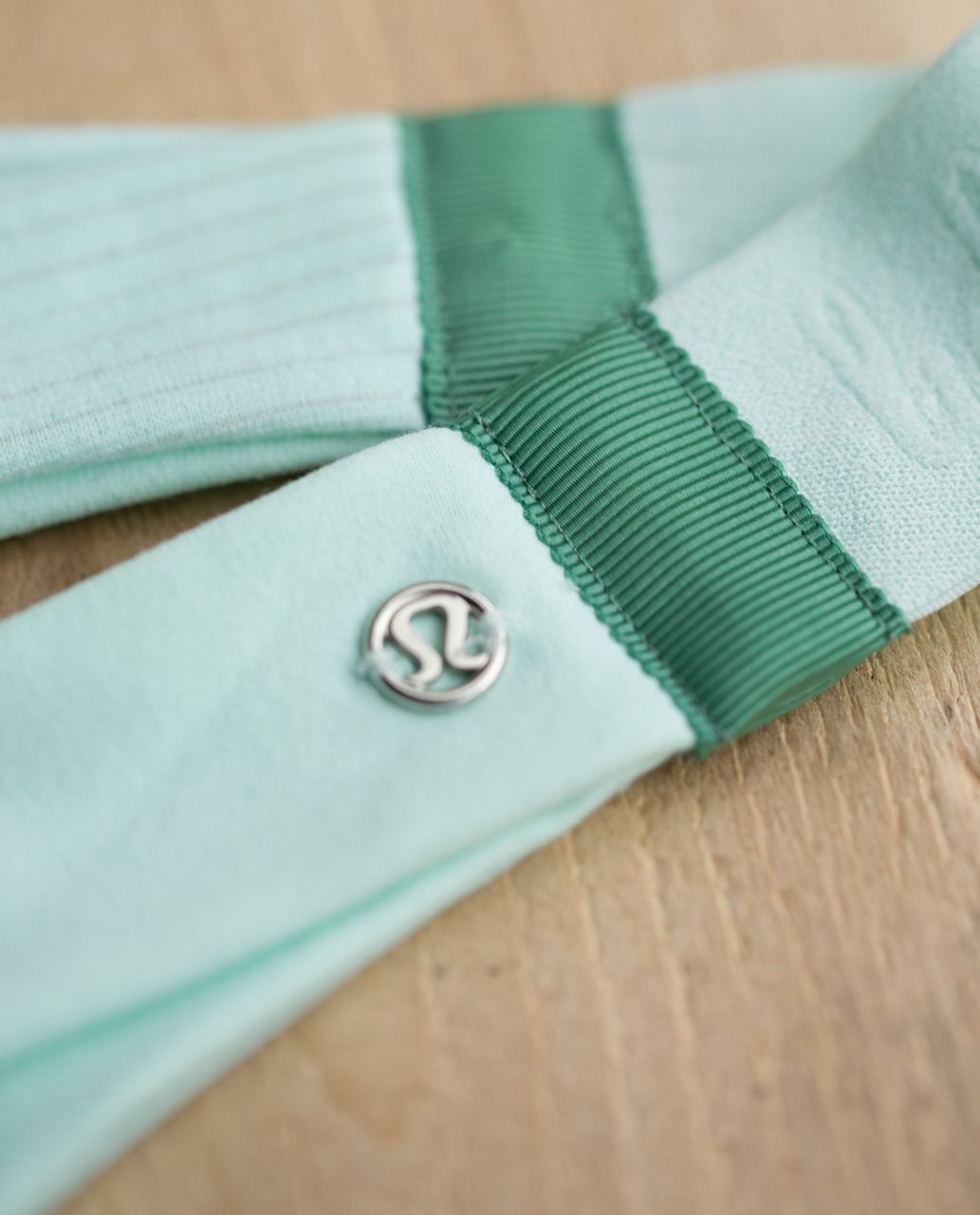 Lululemon Fringe Fighter Headband - Sea Mist / Heathered Sea Mist