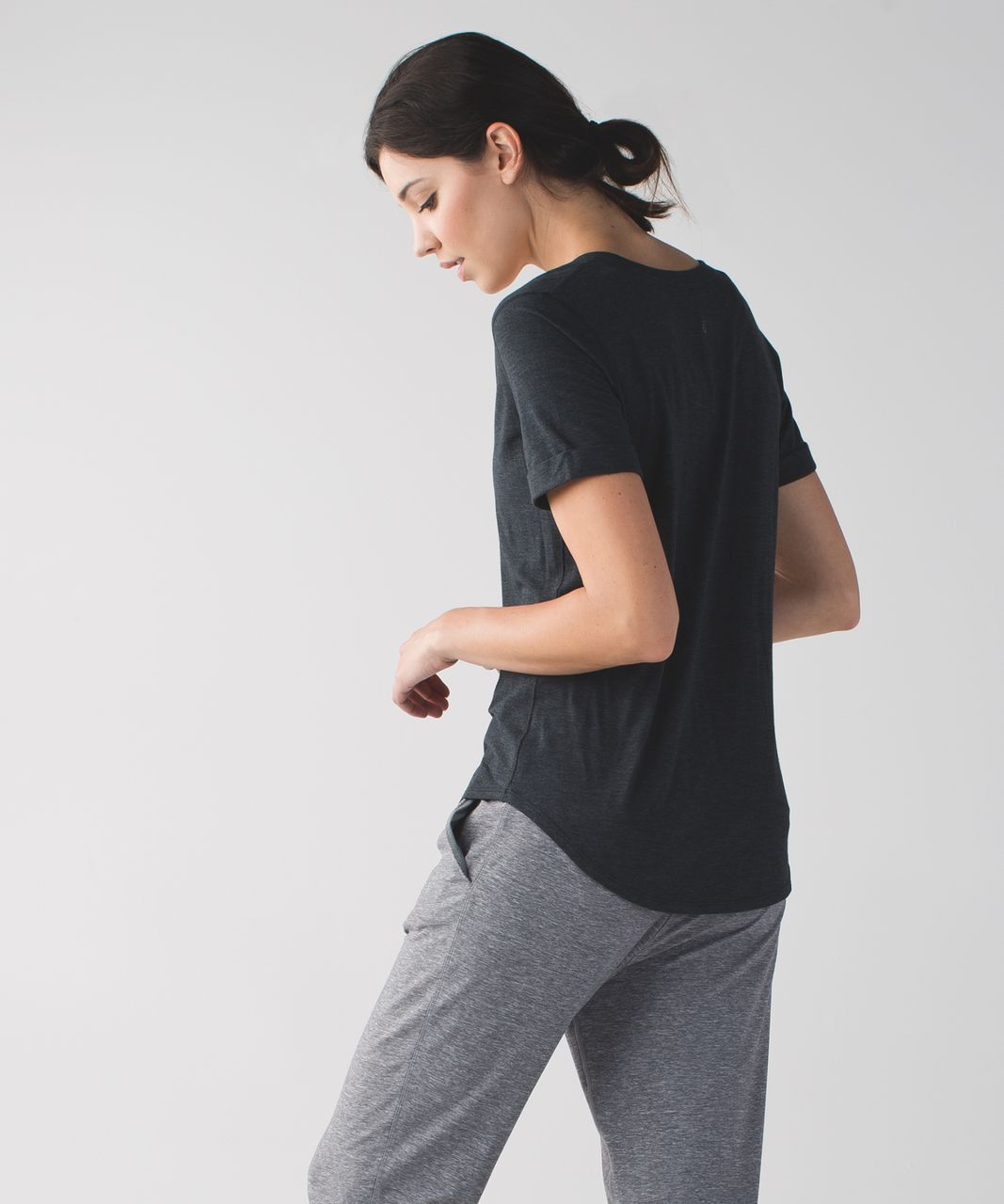 Lululemon Love Tee II - Heathered Black