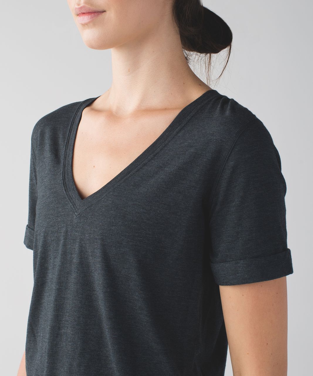 Lululemon Love Tee II - Heathered Black