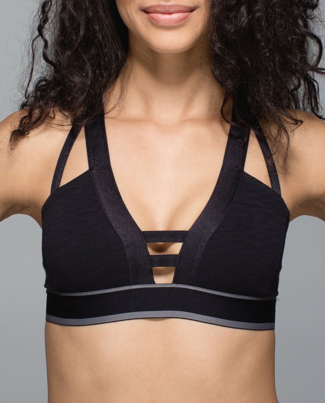 Lululemon Inner Essence Bra - Black /  Slate