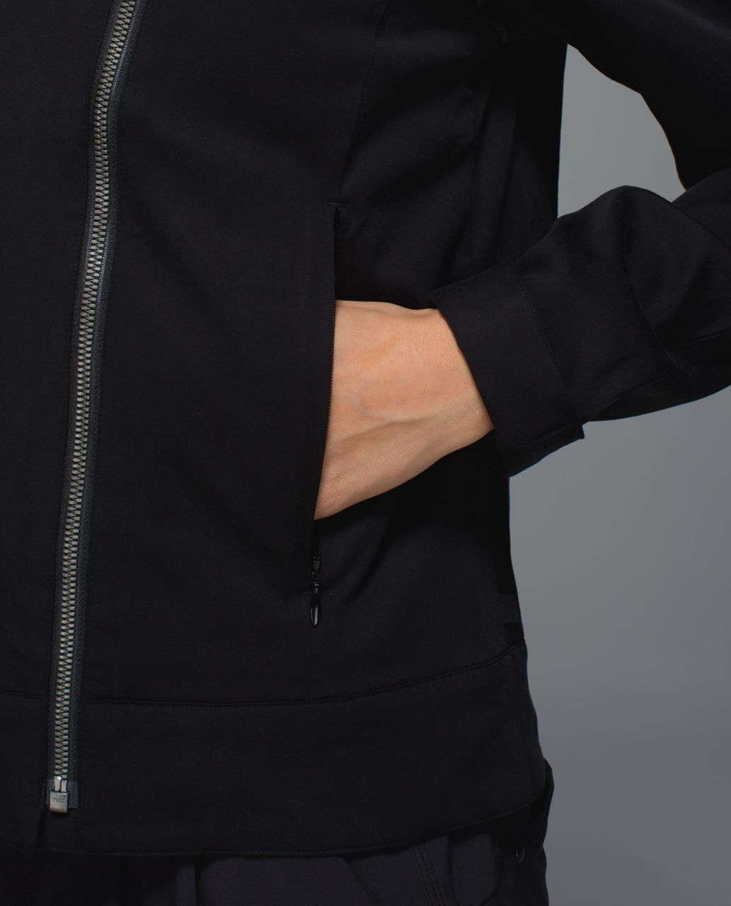 Lululemon Soft Summer Jacket - Black / All Court Texture Deep Coal ...