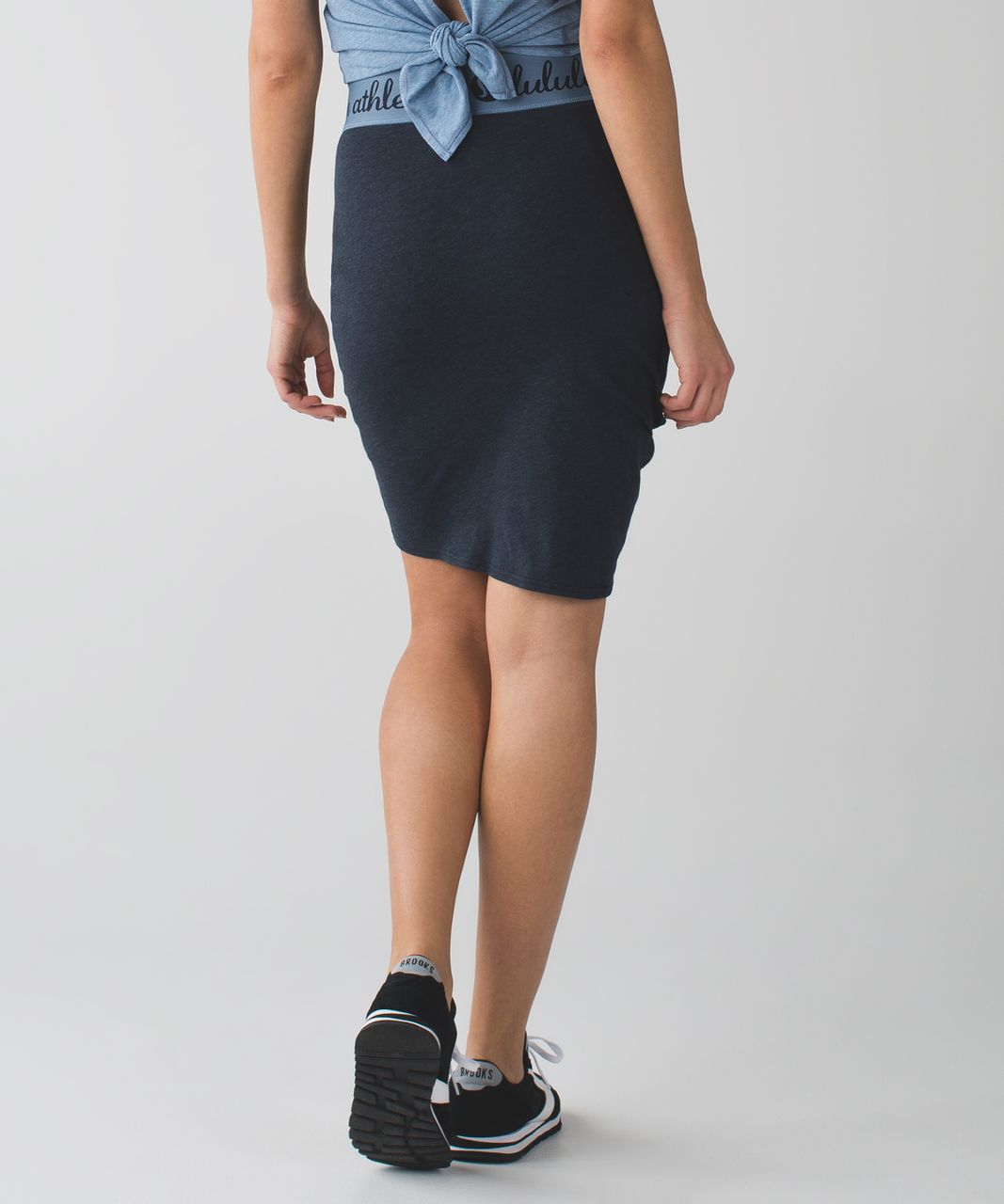 Lululemon Inner Essence Skirt - Heathered Naval Blue / Blue Denim