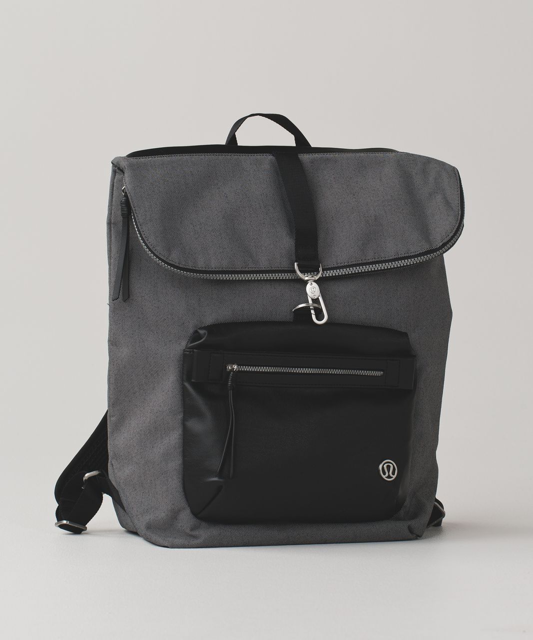 Lululemon Kickin' It Backpack - Black / Slate / Black