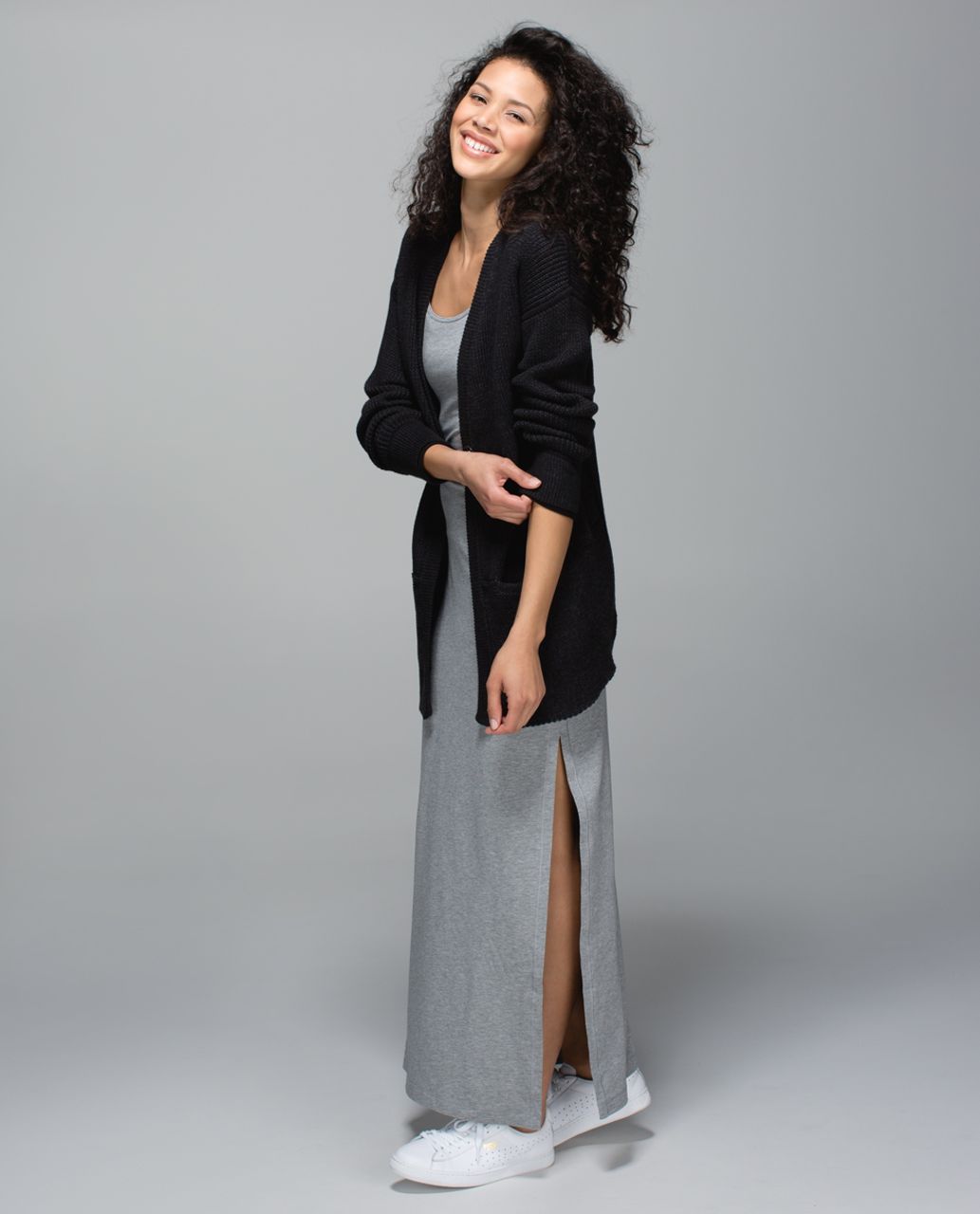 Lululemon Refresh Maxi Dress - Heathered Medium Grey