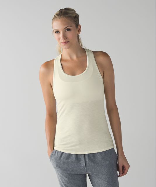 Lululemon Superb Tank - Heathered Blue Denim - lulu fanatics