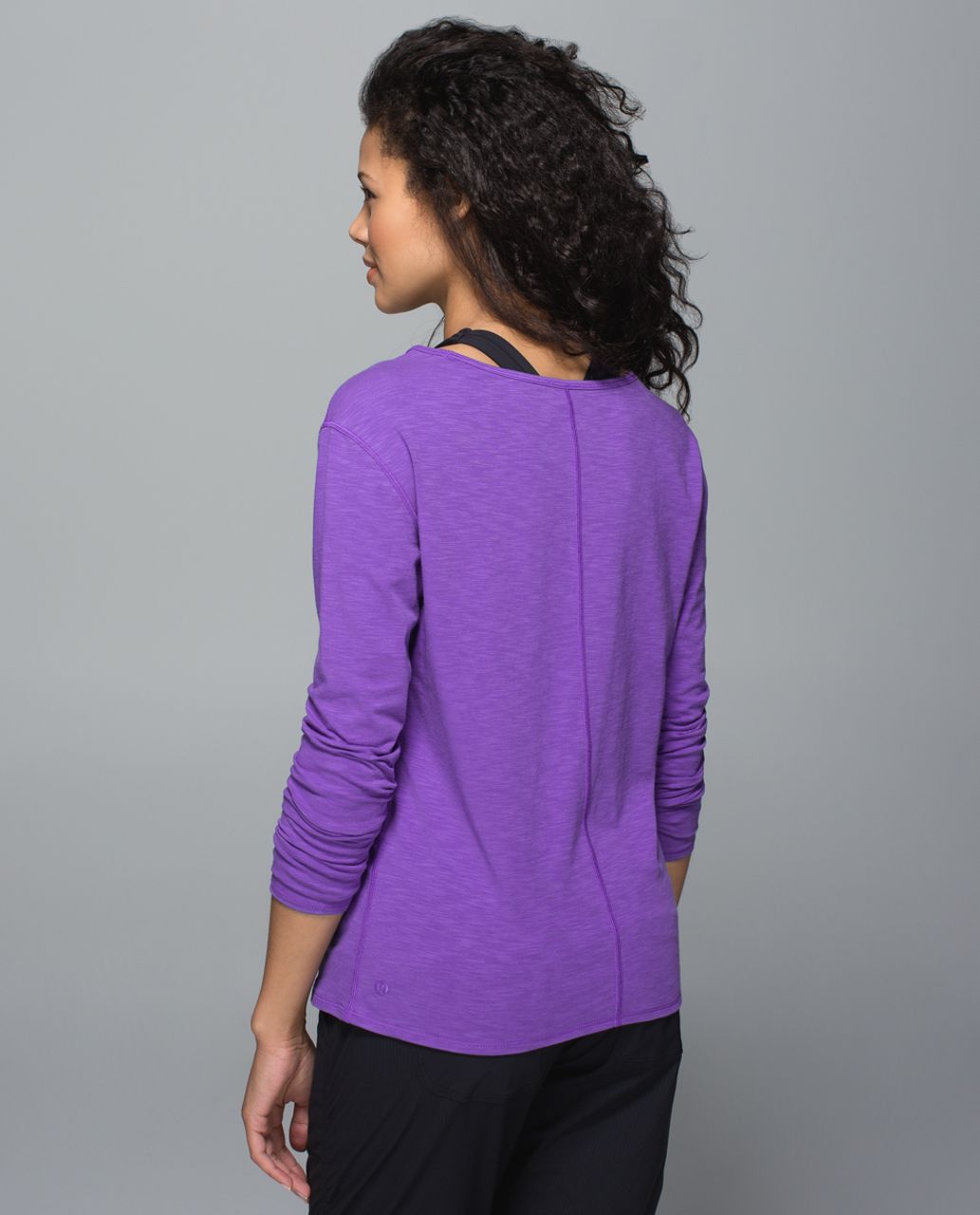 Lululemon Superb Long Sleeve Tee - Iris Flower