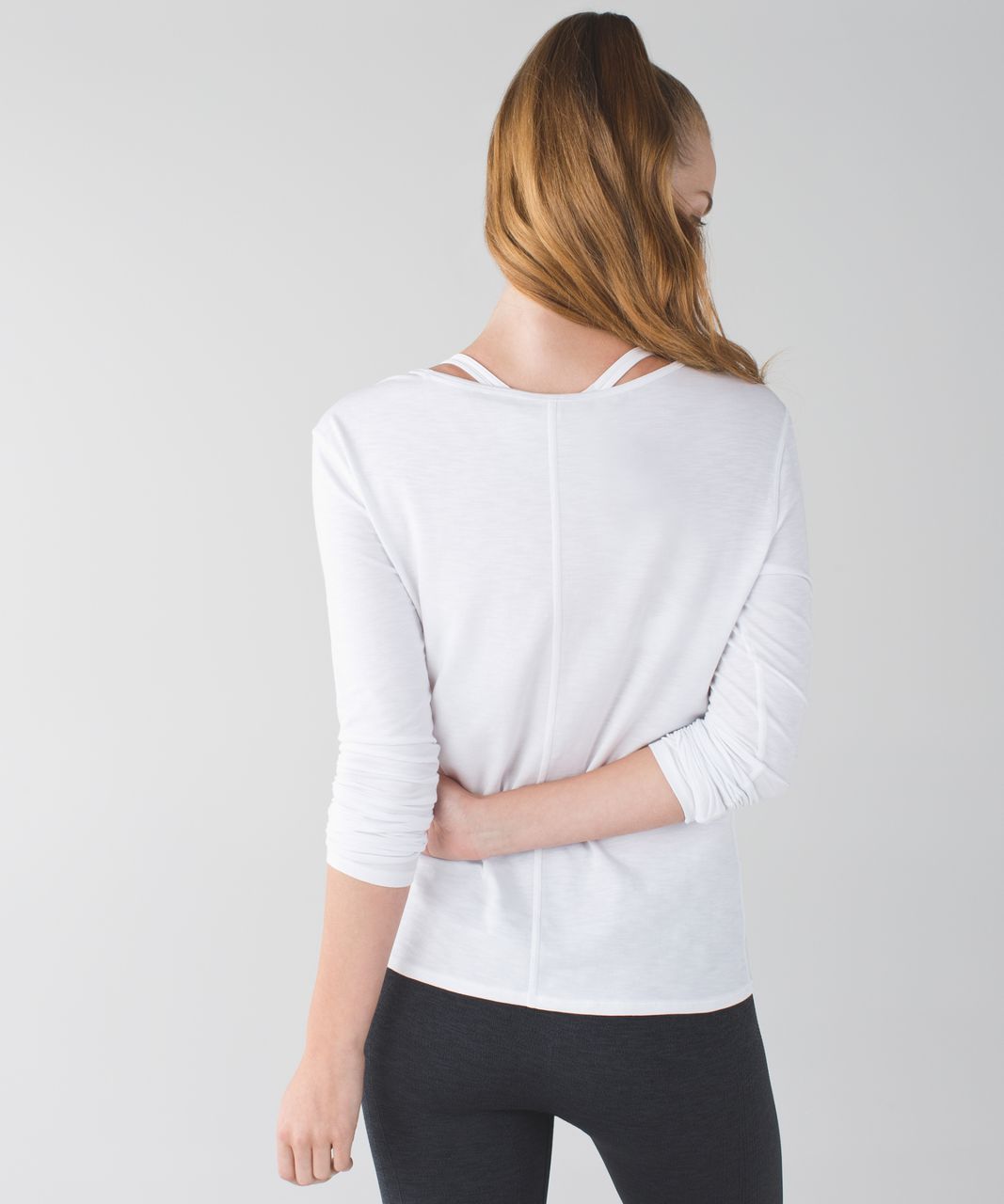 Lululemon Superb Long Sleeve Tee - White